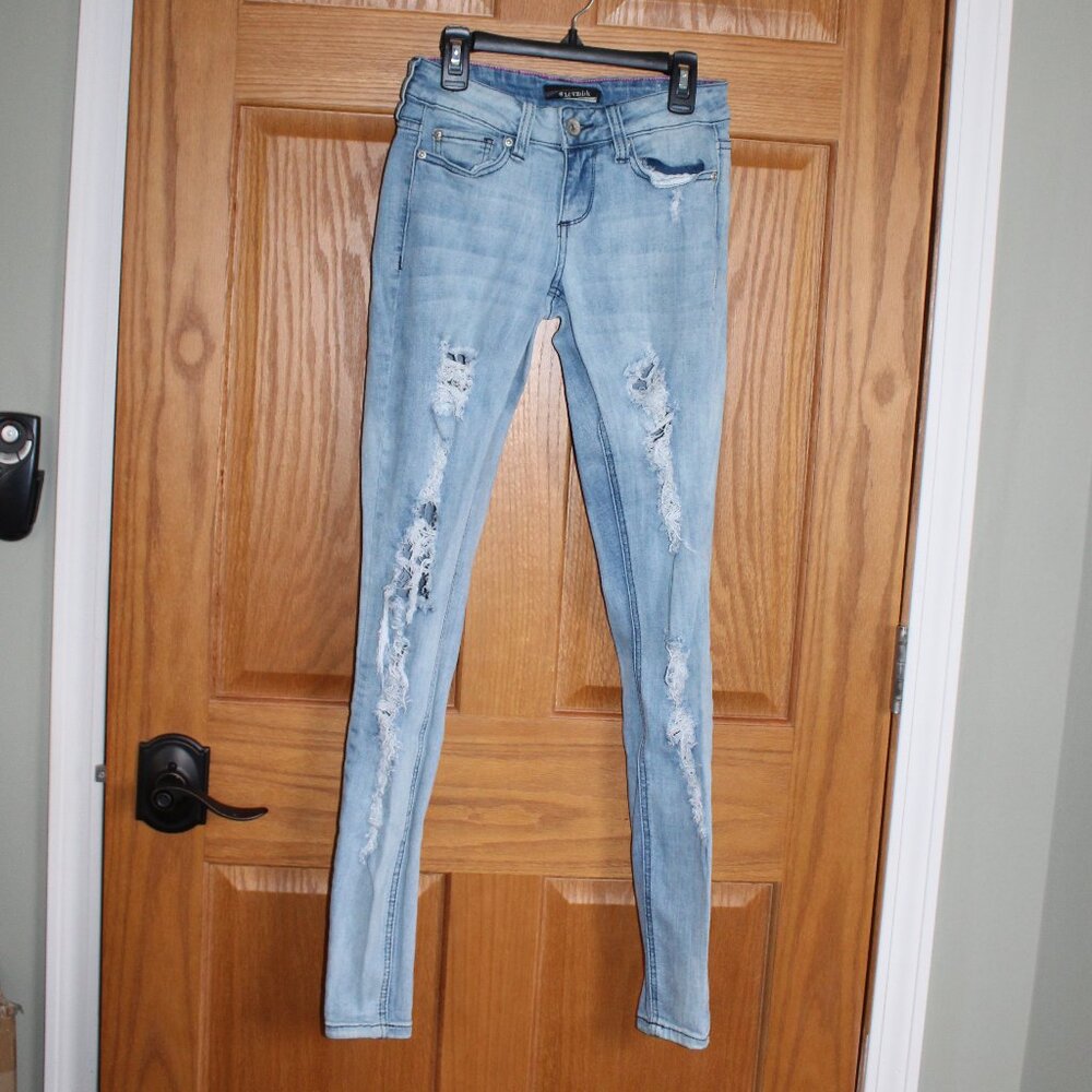 Lovesick Brand Stretch Jeans - Size 0 - Distressed Worn